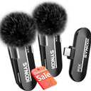 SYNCO Wireless Microphone for iPhone 15/16/17 & Android, 48kHz/24-bit, HiFi Sound Quality, P2XT Mini Microphone for Tiktok, YouTube, Streaming, Vlog Video Recording, USB-C Devices