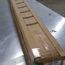 Pyle Manual Pull Down Projector Screen - Universal 100-inch Roll-Down Retractable Manual Screen w/ Auto-Locking, Adjustable Screen Height, Black Masking Border -Home PRJSM1006