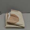 TruDelve Heavy Duty Vinyl Table Cloth Plastic Table Cloth for Kitchen Dining Table Wipeable PVC Waterproof Tablecloth for Rectangle Table(54"x108",Geometry)