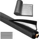 5 Layers HVAC Line Insulation wrap Cover 78.7x10in for Outside Universal ac Covers Copper Pipe Set Waterproof with 600D Oxford Reflective Foil, Prevents Freezing & Condensation for Mini Split