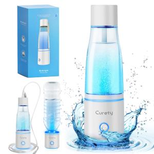 Hydrogen Water Bottle, 5000ppb Hydrogen Water Ionizer, SPE & PEM Hydrogen Water Generator, Alternative for Hydrogen Water Pitcher, 3in1 Hydrohealth Water Bottle