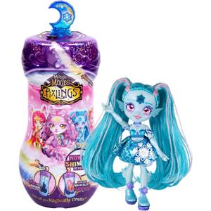 Magic Mixies Pixlings Shimmerverse Series, Create & Mix Magic Potion to Magically Reveal Marena The Ice Mermaid, This Beautiful 6.5" Shimmerverse Pixling Fashion Doll Appears Inside The Potion Bottle