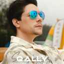 Aviator Sunglasses Polarized Sun-Glasses: Aviators Sunglasses for Men Women with UV Protection for Driving (A06 Black/Blue/Silver)