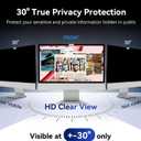 Privacy Screen for iMac 24 Inch 2021-2024 Destop Computer Monitor, Anti Glare Blue Light Filter Shield, Upgraded Anti Spy iMac Privacy Protector