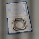 amBand for Apple Watch Ultra 2/Ultra Screen Protector 49mm, W1 Metal Case Rugged Bumper Titanium Frame + 9H Tempered Glass Film + Ceramic-Like Back Cover, Keep Original, Waterproof, Natural Titanium