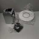 Homewerks 7141-80-CTA Bathroom Fan with LED Lights Color Changing 80 CFM 1.0 Sones Ventilation Fan with 3-Way CCT Dimmable LED Light