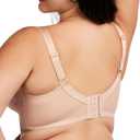 HSIA Minimizer Bras for Women Large Bust Full Coverage Lace Plus Size Bra - Mermaid Scales (38DDD, Light Pink)