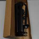 Desk Lamp, Clamp Desks Lamps for Home Office, 24W Flexible Gooseneck Table Lamp, 10 Color Modes & Brightness Eye-Caring Desk Light w/USB Adapter (12V2A Black)