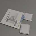 Sliding Door Lock, 4 Pack Child Safety Sliding Glass Door Lock for Sliding Glass Doors, Sliding Windows, Sliding Closet, etc. Easy to Installation Provides More Security for Your Baby and Pets (Gray)