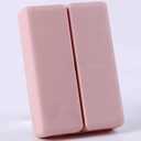 7 Compartments Portable Travel Pill Case (Pink)