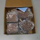 Solid Wooden Furniture Legs 3 Inch, Natural Wood Mid Century Legs for Furniture Replacements for Couch Legs, Sofa Legs, Bench Legs, Ottoman Legs, Bed Legs, Cabinet Legs, Set of 4