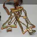 Snow Chains, Tire Chains for Car SUV Pickup Trucks, Adjustable Portable Universal Emergency Anti Skid Snow Car Tire Chains for Tire Width 225-285mm, 6 Pack