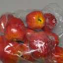 Artificial Lifelike Fake Dark Red Apple Simulation Red Delicious Apples Set Fake Fruit for Home House Kitchen Wedding Party Decoration Photography - Set of 12
