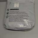 Rest-Eazzzy Cat House for Outdoor Cats, Weatherproof and Insulated Feral Cat House with Mat and Clip, Easy to Put Together, Self-warming Cat Shelter for Winter (Grey, Waterproof House-S)