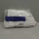 Wrap Around Dust Ruffle Bed Skirt - White - for Queen Size Beds with 12 Inch Drop - Easy Fit Elastic Strap - Adjustable Pleated Bedskirt w/Brushed Fabric - Wrinkle Free - for Women, Men, Kids & Teens