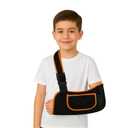 mosago kids arm sling, Lightweight & Breathable Medical Sling with Adjustable Shoulder Strap, Shoulder Mesh Immobilizer Slings for Elbow Injury/Torn Rotator Cuff/Wrist Injury/Surgery.Right or Left