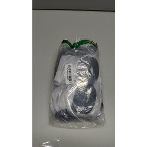 5 Pieces Halloween Costume Set, Men's Robber Costume Halloween Cosplay Burglar Accessories Striped Shirt for Adult