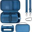 Lebakort Storage Case Kits Compatible with Bose SoundLink Flex 2nd Gen/Bose SoundLink Flex Portable Speaker (Blue Dusk Silicone Cover + Hard Case)