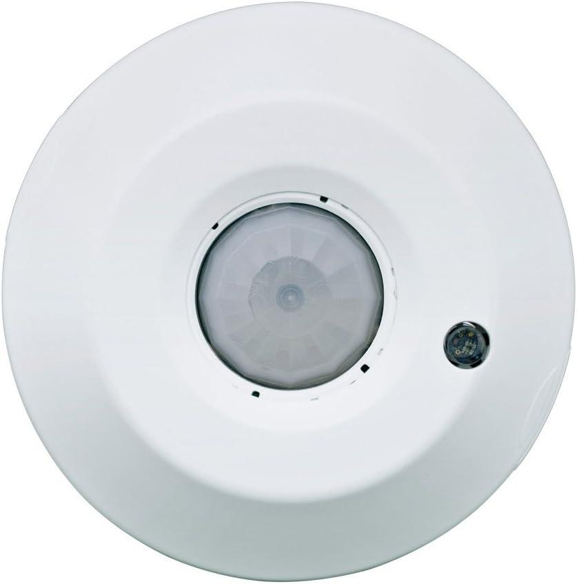 Leviton ODC Series 450 Sq. Ft. Passive Infrared Ceiling-Mount Occupancy Sensor, 120-277 Volt, White