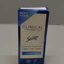 Secret Clinical Strength Antiperspirant Deodorant for Women, 3X Stress Protection, 72hr Sweat & Odor Protection, PH Balancing Minerals, Invisible Solid, Completely Clean Scent, 2.6 oz (2.6 Ounce (Pack of 1))