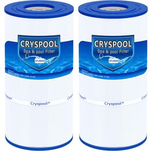Cryspool 08046 Filter Compatible with CX900RE, Star-Clear Plus C900, C-900, Posi-Clear PXC-95, Ultral-B6, PP-B6, C-8409, PA90, FC-1292, 90 Sq. Ft Pool Filter Cartridge, 2 Pack