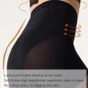 Yilanmy Control Top Pantyhose for Women 20D Sheer Shaping Tights Tummy Control Support Stockings (Black, M)