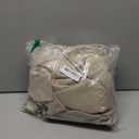 Fitable 2 Pack Faux Linen Rectangle Tablecloths: Waterproof Stain Resistant Wrinkle Free Textured Table Cloth, Washable Burlap Fabric Table Cover for Kitchen Dining Party, 52x70 Inch, Nature