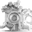 PartsFlow 635-127 Engine Timing Chain Cover Compatible with Ford F250 F350 F450 F550 2008-2010 Replace 8C3Z6019A