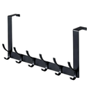 BOOMIBOO Over The Door Hooks, Sturdy Door Hanger, Towel Rack Towel Hooks for Bathroom 12 Hooks Large Over The Door for Bathroom, Bedroom，Kitchen