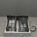 2-Pack Dusk to Dawn Outdoor Wall Light Fixtures, Aluminum Exterior Lighting Fixtures Wall Mount, Waterproof Porch Lights Outdoor Wall Sconces Lanterns, Black Outside Lights for House Front Door Garage, Black