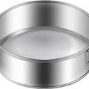 1 Pack Flour Sifter,Stainless Steel Fine Mesh Strainers Flour Sieve,60 Mesh Round Sifter for Baking Cake Bread (6-Inch)