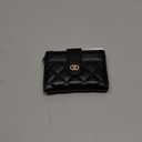 GAEKEAO Small Wallet for Women Slim Bifold Leather Credit Card Holder Wallets Zipper Pocket Coin Purse with ID Window