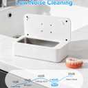 Ultrasonic Jewelry Cleaner, 48KHz Professional Ultrasonic Cleaner Machine for Jewelry, Eyeglasses, Rings, Watch Strap, Dentures- Dual Cleaning Modes, 304 Stainless Steel Tank