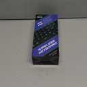 MoKo Keyboard for PS5 Controller with Green Backlight, Bluetooth Wireless Mini Keypad Chatpad for PlayStation 5, Built-in Speaker & 3.5mm Audio Jack for PS5 Controller Accessories (Black)