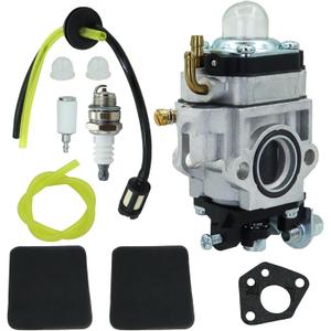 Auger 56257 57341 Carburetor for Predator Harbor Freight 52cc String Trimmer Engine with Air filter Kit
