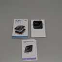 3-in-1 Wireless CarPlay Adapter & Android Auto Wireless Adapter, Plug & Play, Easy Setup, Supports Netflix, YouTube, TF Card, and More for Cars with OEM Wired CarPlay/Android Auto (Silver)