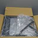 SOYEEZE Fishing Rod Holders for Garage, Fishing Pole Holders Up to 12 Rods with Pegboard and Hooks,Rolling Fishing Cart with Wheels, Fishing Gear Storage For Tackle Box & Reel Organization (Black-6 hooks)