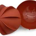 Goldbaking Silicone Dome Cake Pan 7 Inch Half Ball Baking Tray Nonstick Hemisphere Moussecake Mold Bread Mould Bake Form