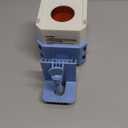 Potaroma Truly Random Cat Laser Toys, No KnockOver Clamp, Automatic Chargeable Interactive Kitten Toy Indoor Exercise for All Breeds, Light Blue White