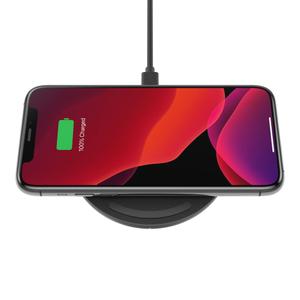 Belkin - Wireless Charging Pad 15W - BOOST↑CHARGE Qi Charger for Apple iPhone, AirPods, Power Supply and Cable Included - Black