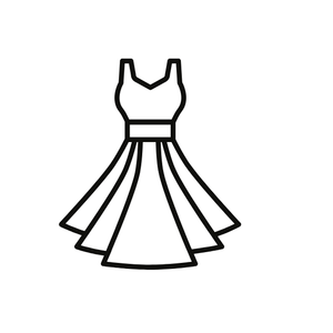 Elegant Red Woman's Dress, Velvet, Size 8