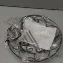 SimpleHouseware Fruit Basket Bowl with Banana Tree Hanger, Bronze