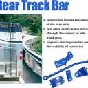 SS400 Adjustable Rear Trac Bar Replacement for Ford F53 1989-1998 V8 and 1998-2020 V10 with 16K-18K GVWR,SS400 Rear Track Bar.