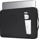15.6 Inch Laptop Sleeve Case for Acer Nitro 5/ Aspire 5/Predator Helios 300/Chromebook 15, Lenovo Yoga 7i 16 Inch, Dell Inspiron 15 5000/Asus Chromebook/HP Pavilion Carrying Bag(Black)