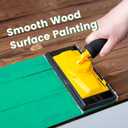 VOOMEY Paint Pad with 5pcs Replacement Pad Refills, Ceiling Pad Painter for Wall Painting, Wood Decks, Sheds and Fences, Large Wall & Ceiling Paint Pad