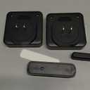 Door Chime, Door Chimes When Door Opens, Door Sensor Door Open Alarm with 600 FT Range, 32 Chimes 5 Adjustable Volume, Door Ringer Alert for Business/Home/Kids When Entering (2Receivers+1Sensor) (Black)