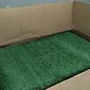 Garland Rug Artificial Grass 9 Ft. X 12 Ft. Large Indoor/Outdoor Area Rug Green -Lush Green, Durable, and Low-Maintenance for Patios, Lawns, and More