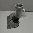 Paw Cleaner with Handle for Large Dogs - Effectively Cleans Muddy Paws and Feet for Dogs & Pets (Gray)