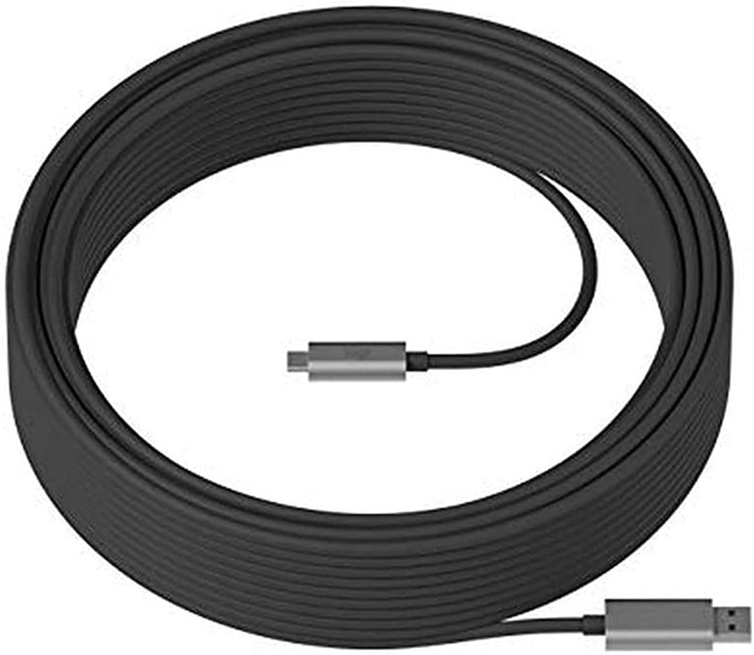 Logitech 10M Strong USB 3.1 Cable, (10 meter (32.8 ft) length)