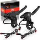 1PZ EB1-X02 Durable Waterproof 2 pin Connector 2 Wires Left & Right Electronic Brake Lever Accessories for Electric Bicycle E-Bike Scooter (Count of 1)